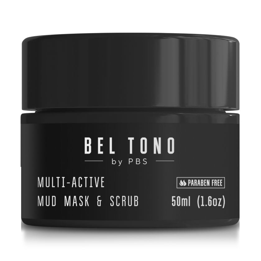 Мультиактивна грязьова маска-скраб для обличчя Bel Tono Multi-Active Mud Masque &amp; Scrub, 50 мл